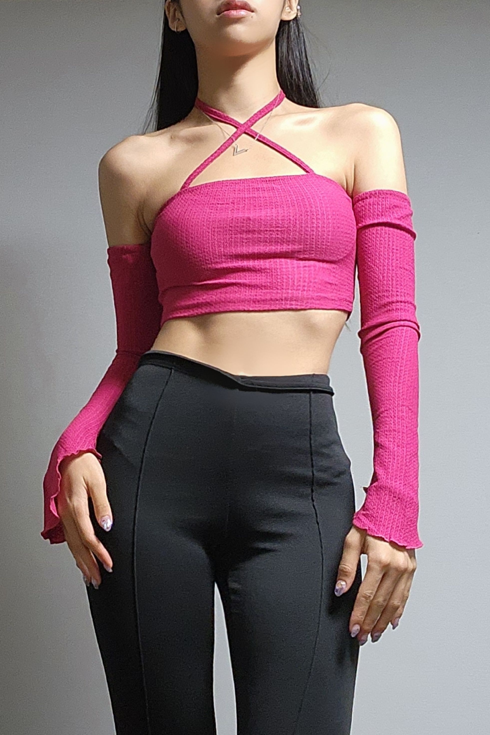 Spice Girl Top in PINK, 파티복